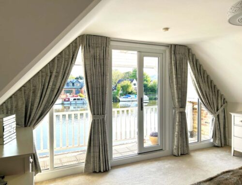 Apex window curtains for home in Wraysbury, Surrey